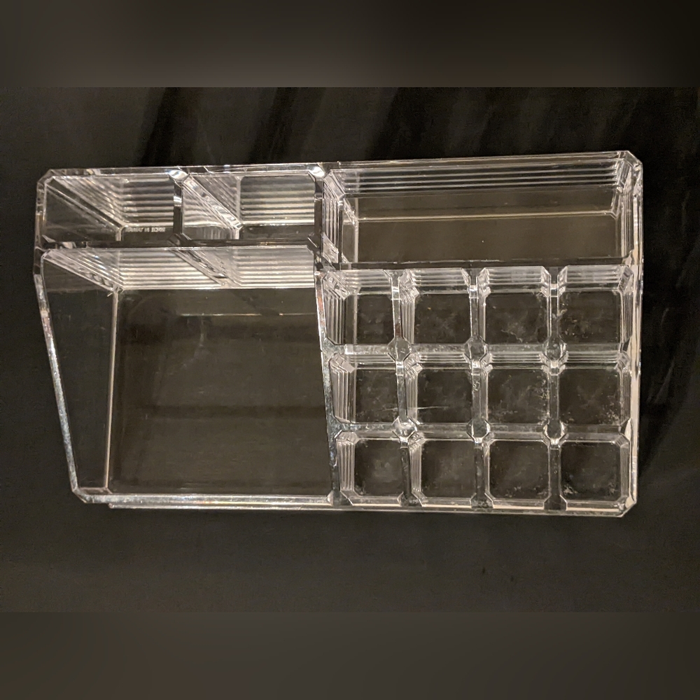 Tiered Acrylic Makeup Organizer